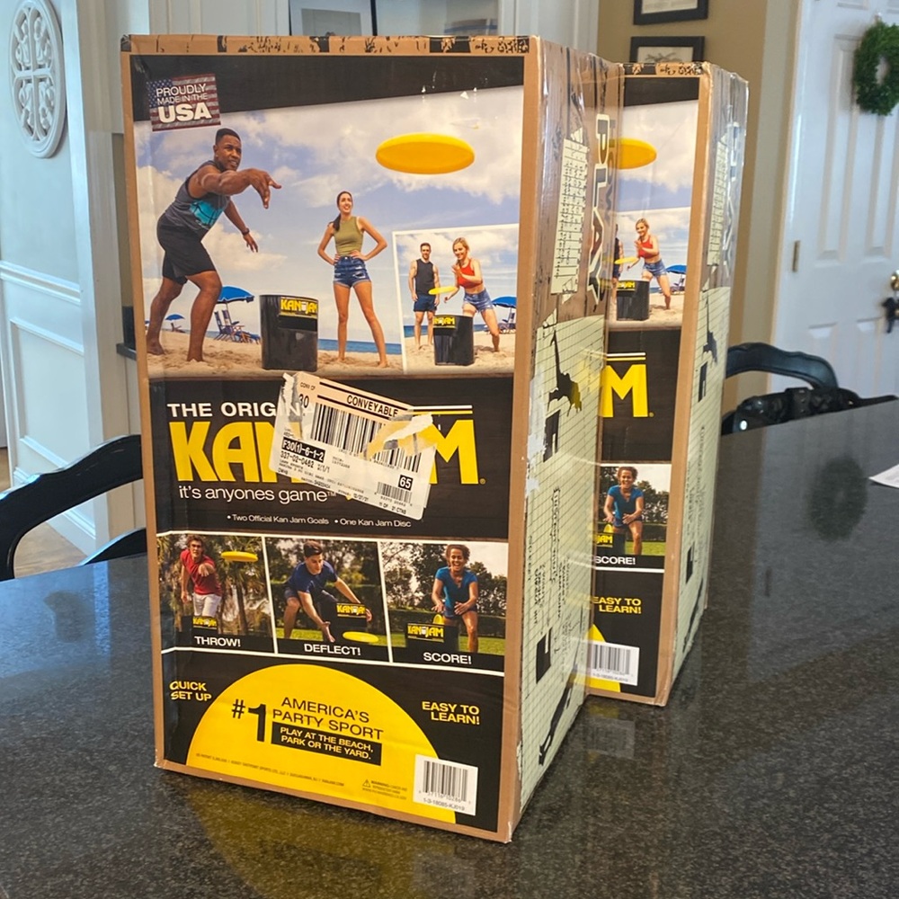 NIB Can Jam! Fun portable backyard/tailgate/beach game!